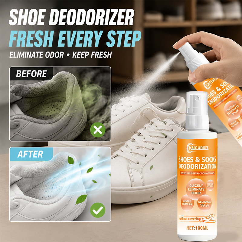 Sneaker Care Spray - 발 냄새 제거 스프레이, 신발 및
