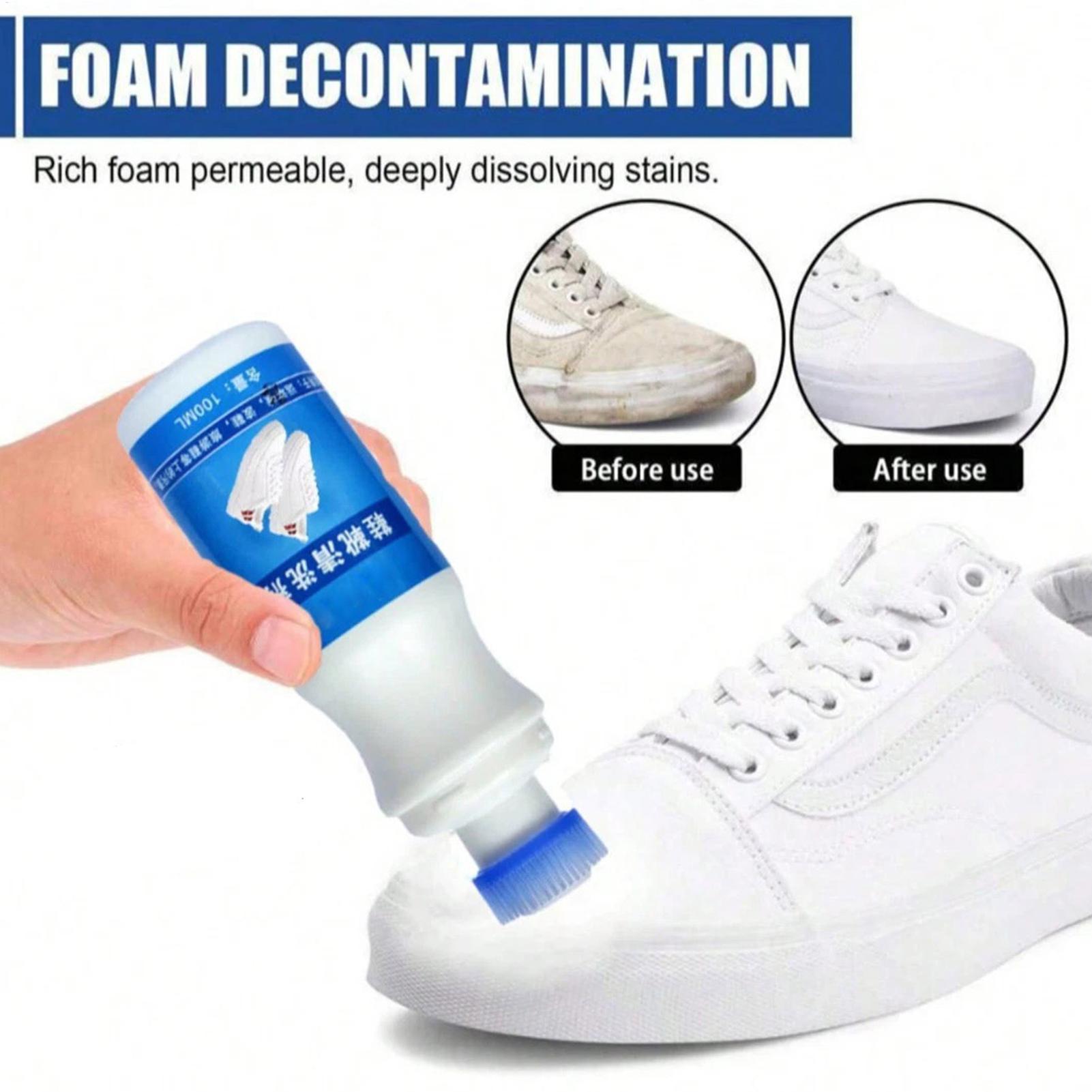 Sneaker Care Spray - 화이트 슈즈 클리너 100ml 폼 무수